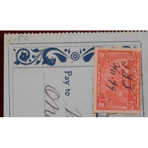 729 - USA Albert Shupe & Co., Wooster, Ohio used order Mar 11 1899. Blue on pale blue, 2c Documentary A.D.... 