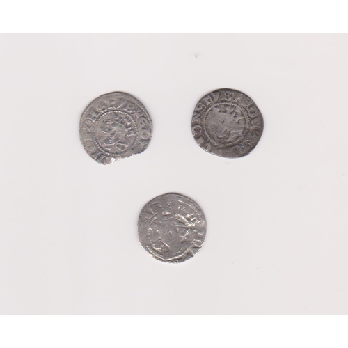 521 - Edward I Silver Pennies, London x2 and Chester, fair to fine (Qty 3)