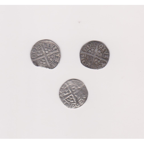 521 - Edward I Silver Pennies, London x2 and Chester, fair to fine (Qty 3)