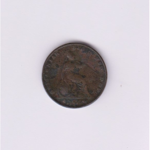 573 - Great Britain 1859 Victoria Farthing, NVF