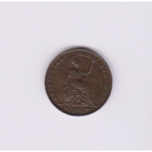 585 - Great Britain 1841 Victoria Farthing, VF