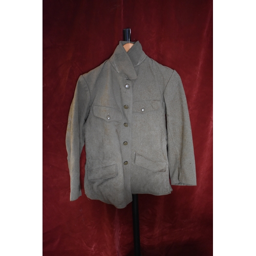 204 - Japanese WWII 1940 dated army type 98 military uniform jacket (Showa era). Nicely stamped inside and... 