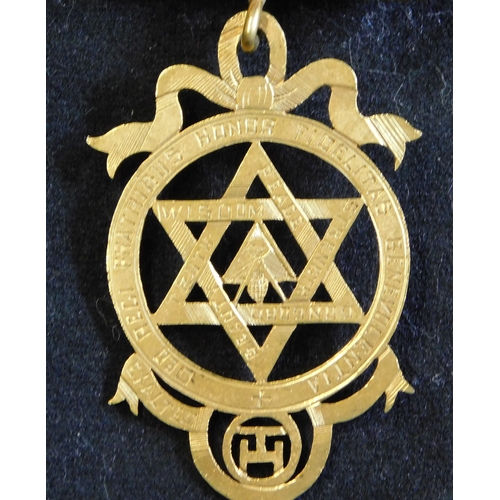 210 - Masonic Medal Group of four from the Buckingham & Chandos Lodge 1150 to Bro James Muzio W.M. one dat... 