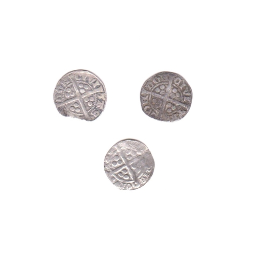 521 - Edward I Silver Pennies, London x2 and Chester, fair to fine (Qty 3)