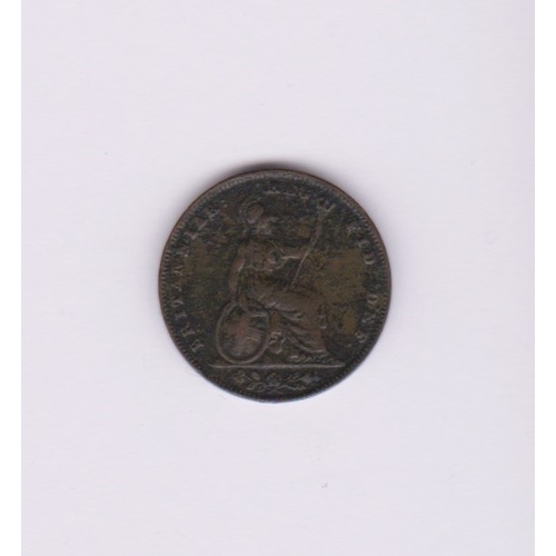 582 - Great Britain 1838 Victoria Farthing, AVF