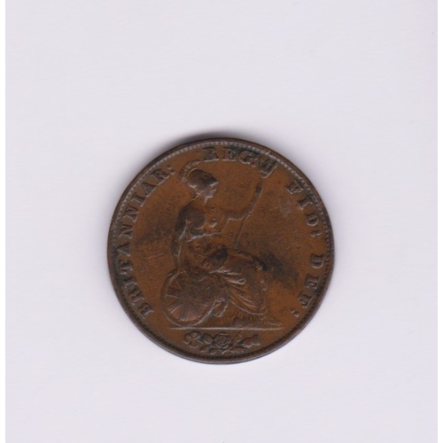 614 - Great Britain 1851 Victoria Halfpenny, AVF