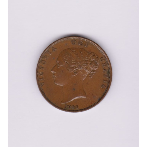 626 - Great Britain 1841 Victoria Penny, GVF, OT