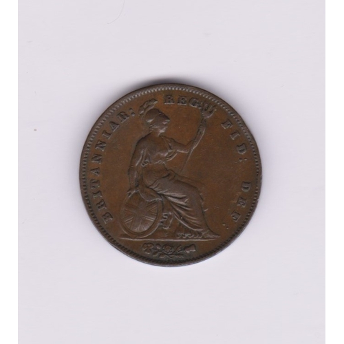 630 - Great Britain 1851 Victoria Penny, OT DEF: GVF