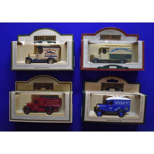 79 - Toy Vans. Days Gone x4 Boxed. 1934 Model A Ford British Oxygen Co. 1926 Bullnose Morris Tom Smiths. ... 