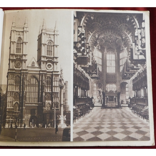 95 - Photogravure, prints of Westminster Abbey and Cathedral.  Booklets (x2), Westminster Abby & Westmins... 