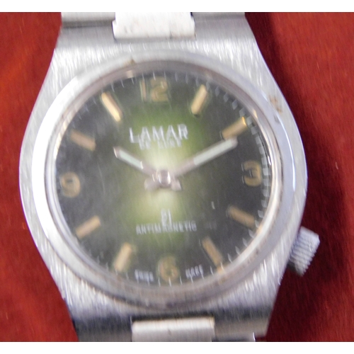 146 - Timex Gents, Automatic Wrist Watch, Day Date, from approx 1973. (ticking) no strap. PLUS Timex Gents... 