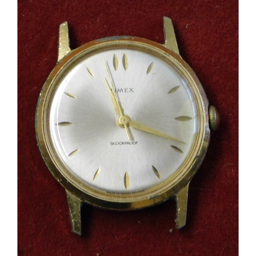 146 - Timex Gents, Automatic Wrist Watch, Day Date, from approx 1973. (ticking) no strap. PLUS Timex Gents... 