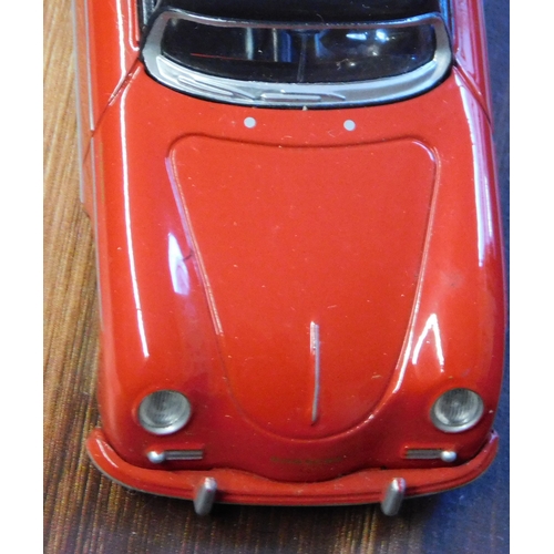 161 - Corgi Porsche 356B. Red. Boxed