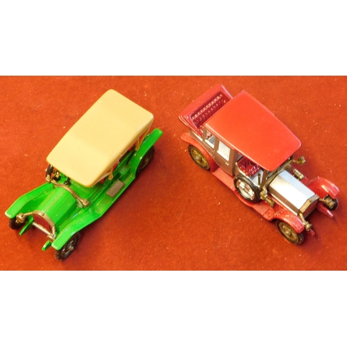 165 - Matchbox Cars. Collection of 7 cars, with boxes. Very good condition.