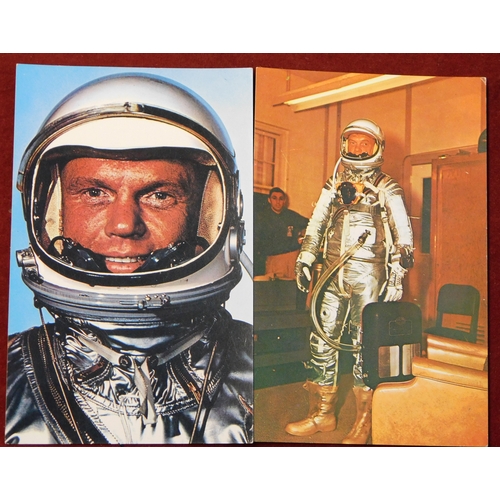 166 - Postcards. Space Postcard Collection. 1960's. By USA and USAF. Including Mercury Atlas, Saturn C1, D... 