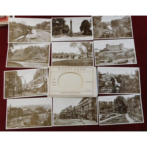 170 - Postcards. Collection of mixed postcards. From 1920's to 1960s. UK inc Wales, Cornwall, Dorset, The ... 