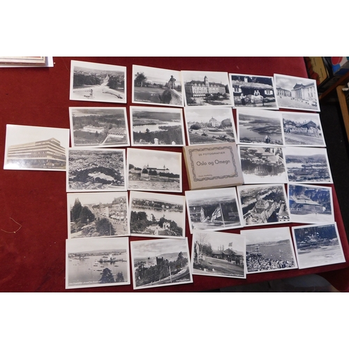 173 - Postcard vintage mini box sets (x5). Torquay Real Photos by Photochrom (x12 cards). North Wales Real... 