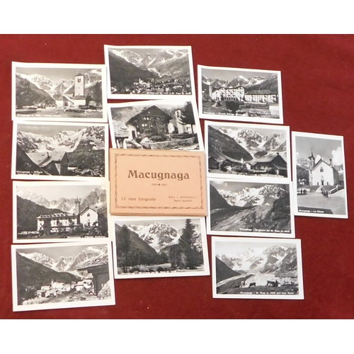 173 - Postcard vintage mini box sets (x5). Torquay Real Photos by Photochrom (x12 cards). North Wales Real... 