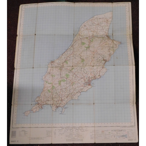 175 - Maps (x39). Many 1950s and 1960s. British Isles, European and Worldwide. Ordnance Survey, A-Z, Miche... 