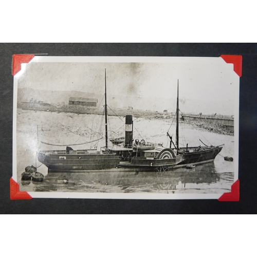 180 - Paddle Steamer Photograph and Postcard Collection. P&A Campbell Ltd Bristol (ex Clyde). Contains app... 