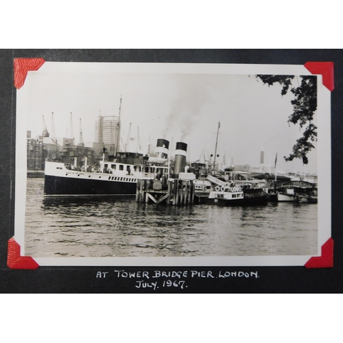 180 - Paddle Steamer Photograph and Postcard Collection. P&A Campbell Ltd Bristol (ex Clyde). Contains app... 