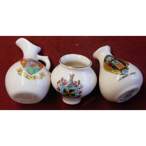 184 - Crested China. (x12) Collection of 12 items. Very good condition. Please note: buyer collects.