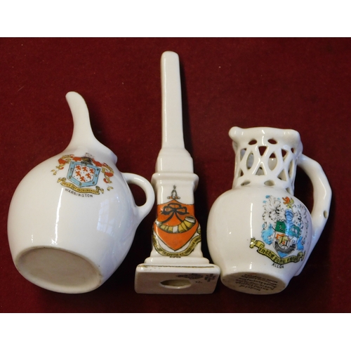 184 - Crested China. (x12) Collection of 12 items. Very good condition. Please note: buyer collects.