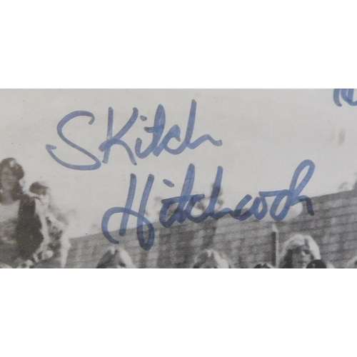 384 - Skateboarding. Skitch Hitchcock (1952-2014). Classic 1970's Autographed Photo, with doodle 'the bull... 