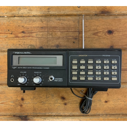 70 - Scanning Receiver. Realistic PRO-2022 scanning receiver. Sold as seen, BUYER COLLECTS.