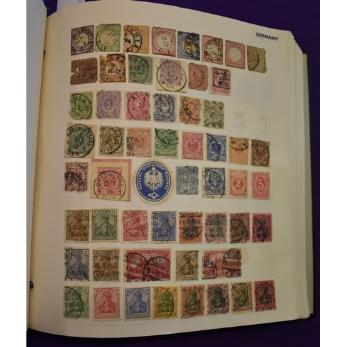 1D - Worldwide E-I Stanley Gibbons Devon Album with m/m and used throughout. Noted France and Colonies, G... 