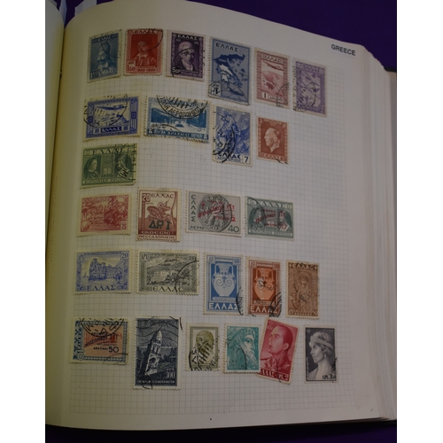 1D - Worldwide E-I Stanley Gibbons Devon Album with m/m and used throughout. Noted France and Colonies, G... 