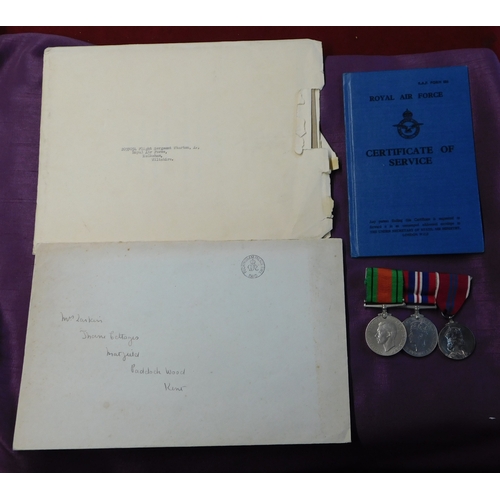 258 - British WWII & EIIR Medal trio including Defence Medal, 1939-45 Medal and Queen's 1953 Coronation Me... 