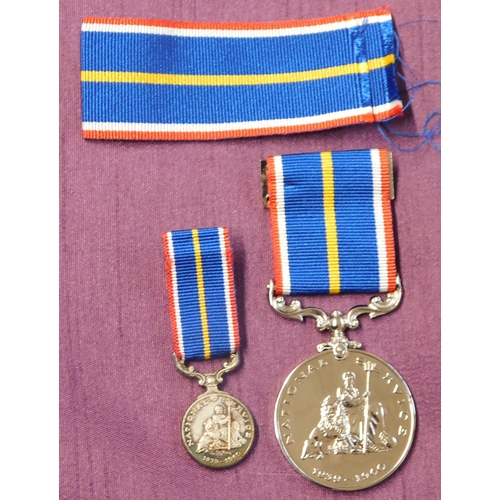 266 - British WWII six place 8th Army and Normandy Medal group and three miscellaneous medals awarded to F... 