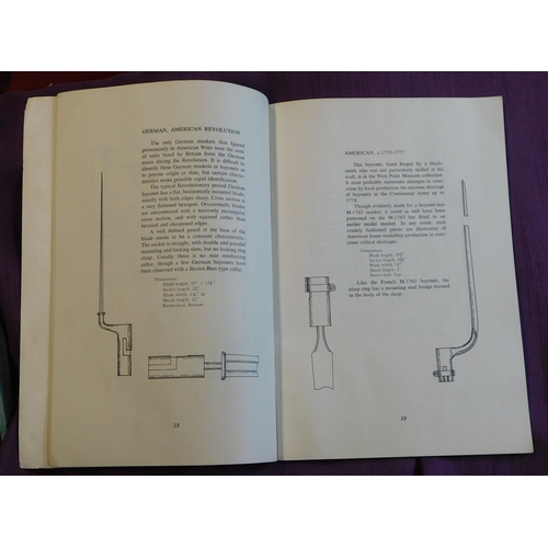 275 - American Socket Bayonets, 1717-1873 by Donald B. Webster Jr. Historical Arms Series No. 3. Paperback... 