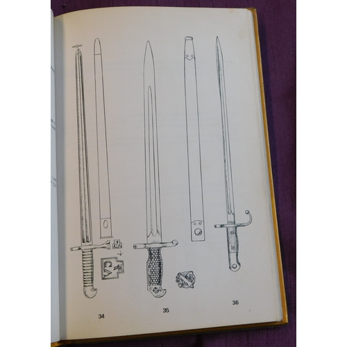 281 - Bayonets Illustrated by Bert Walsh in hardback with plastic dustcover. Published by Bashall Eaves Pu... 