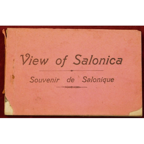 293 - View of Salonica - Souvenir de Salonique which shows views from the Campaign 1914-1918 a stapled cov... 