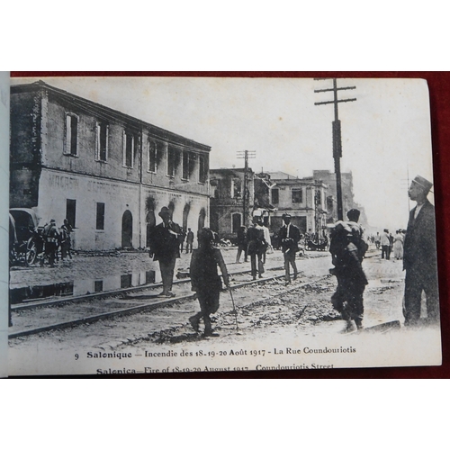 293 - View of Salonica - Souvenir de Salonique which shows views from the Campaign 1914-1918 a stapled cov... 