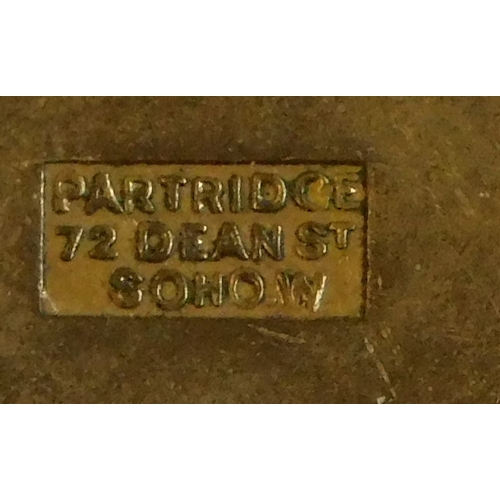 300 - British National Union of Women's Suffrage Societies 1908-1918 Badge, made by 'Partridge, 72 dean St... 