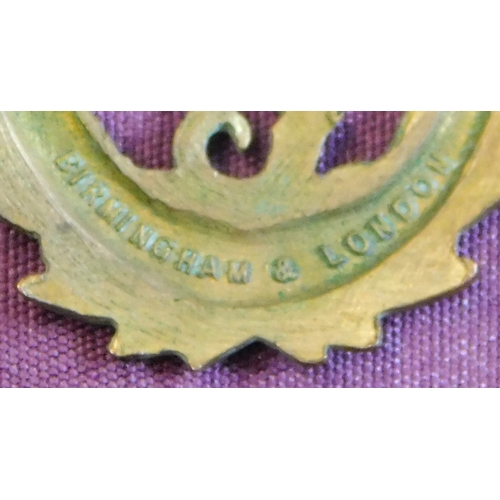 310 - British WWI Women's Army Auxiliary Corps (WAAC), made by Bent & Parker Ltd., Birmingham & London. Br... 