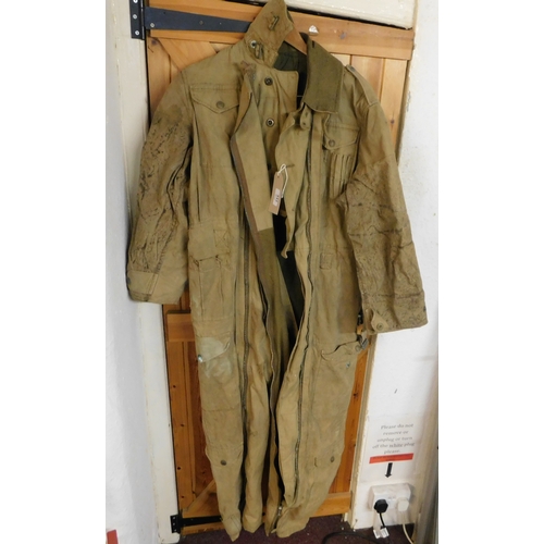 341 - British WWII ' Pixie' Tank Suit size No.3 and made by M. Baelmont & Co., Ltd. It has its original cl... 