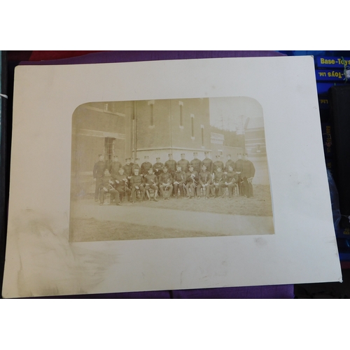 355 - British Victorian picture of the Officers of a regiment including a Colonel, the regiment is unclear... 