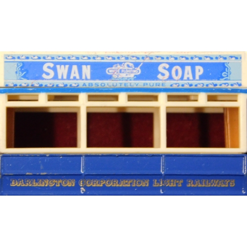 698 - Matchbox. Buses (x4). Y5 1930 Leyland Titan TD1. Y15 Preston Tramcar Robinson. Y15  Preston Tramcar ... 