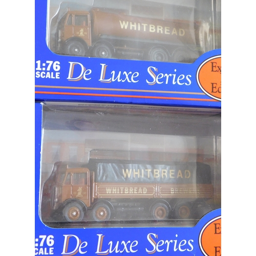 702 - Gilbow First Editions. Vehicles (x4) Scale 1:76. Bedford TK Luton Box Van Pickford's 23602. Welch's ... 