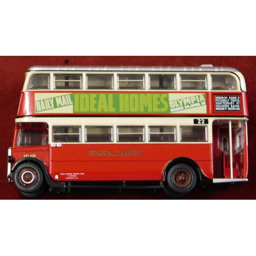 703 - Gilbow First Editions. Buses (x4) Scale 1:76. RT Bus Pearl Assurance 16403. London STL Bus London Tr... 