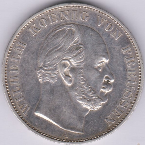 78 - Germany (Prussia) 1871 'Sieges' Thaler King William, EF