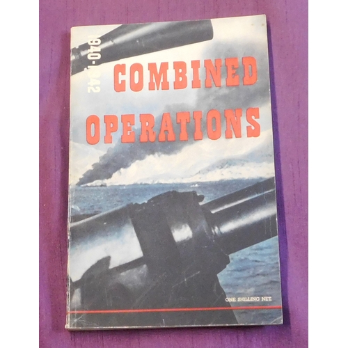 249 - British WWII Booklet - Combined Operations 1940-1942, published by The Ministry of Information. In f... 