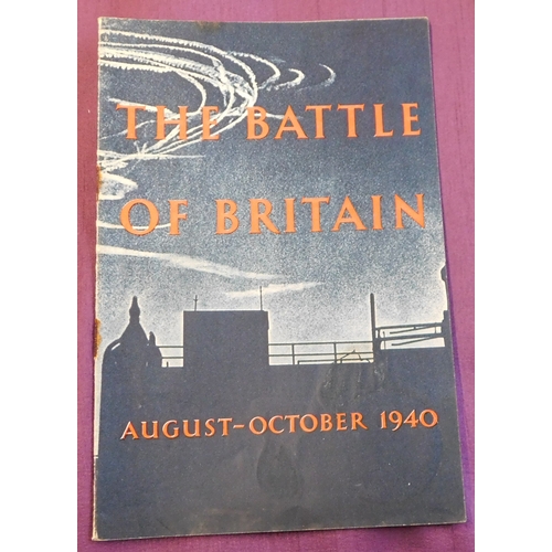 250 - British WWII Booklet - The Battle of Britain August-October 1940, published by His Majesty's Station... 