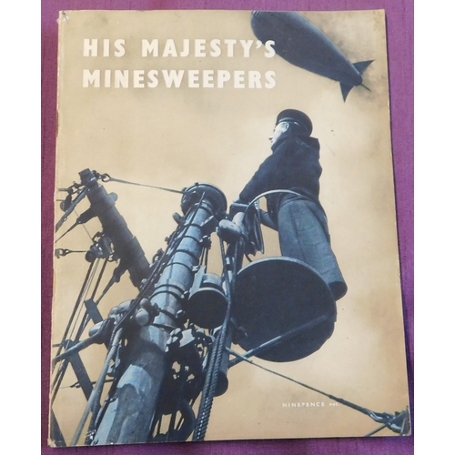 251 - British WWII Booklet - His Majesty's Minesweepers, published 1943 by H.M. Stationery Office