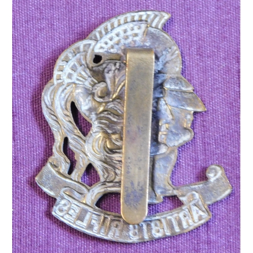 321 - British WWI Artists Rifles, 28th Battalion London Regiment Artist's Cap Badge