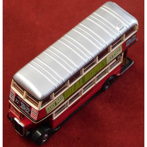 703 - Gilbow First Editions. Buses (x4) Scale 1:76. RT Bus Pearl Assurance 16403. London STL Bus London Tr... 